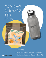 Load image into Gallery viewer, FIFTYLAN Tea Bag x KINTO Water Bottle Set
